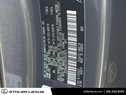 Certified 2024 Lexus NX 350 AWD w/ Cold Area Package image 16