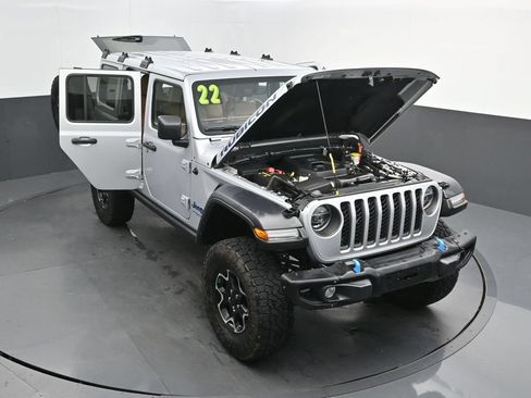 Used 2022 Jeep Wrangler Unlimited Rubicon 4xe w/ Steel Bumper Group AWD/4WD image 44