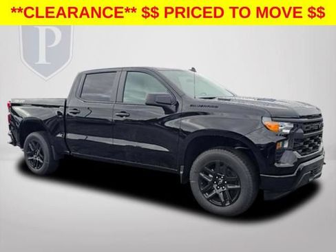 New 2026 Chevrolet Silverado 1500 Custom w/ LPO, Dark Essentials Package AWD/4WD image 2