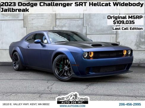 Used 2023 Dodge Challenger SRT Hellcat w/ Harmon/Kardon Sound Group RWD image 1