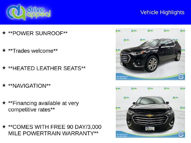 Used 2019 Chevrolet Traverse High Country AWD/4WD image 12