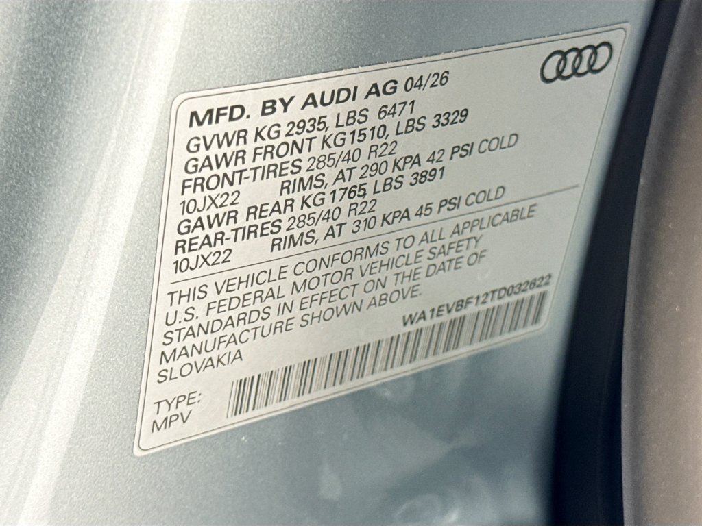 Used 2026 Audi Q8 Premium Plus w/ Premium Plus Package AWD/4WD image 35