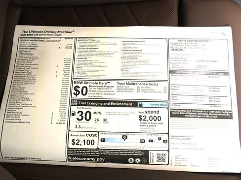 Used 2026 BMW 228i xDrive w/ Technology Package AWD/4WD image 34