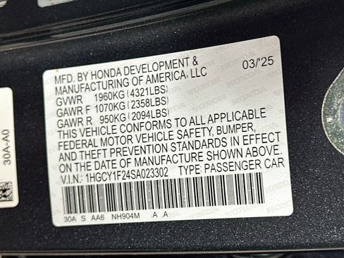 Used 2025 Honda Accord LX image 32