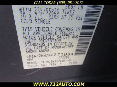 Used 2015 Nissan Murano Platinum w/ Platinum Technology Package image 33