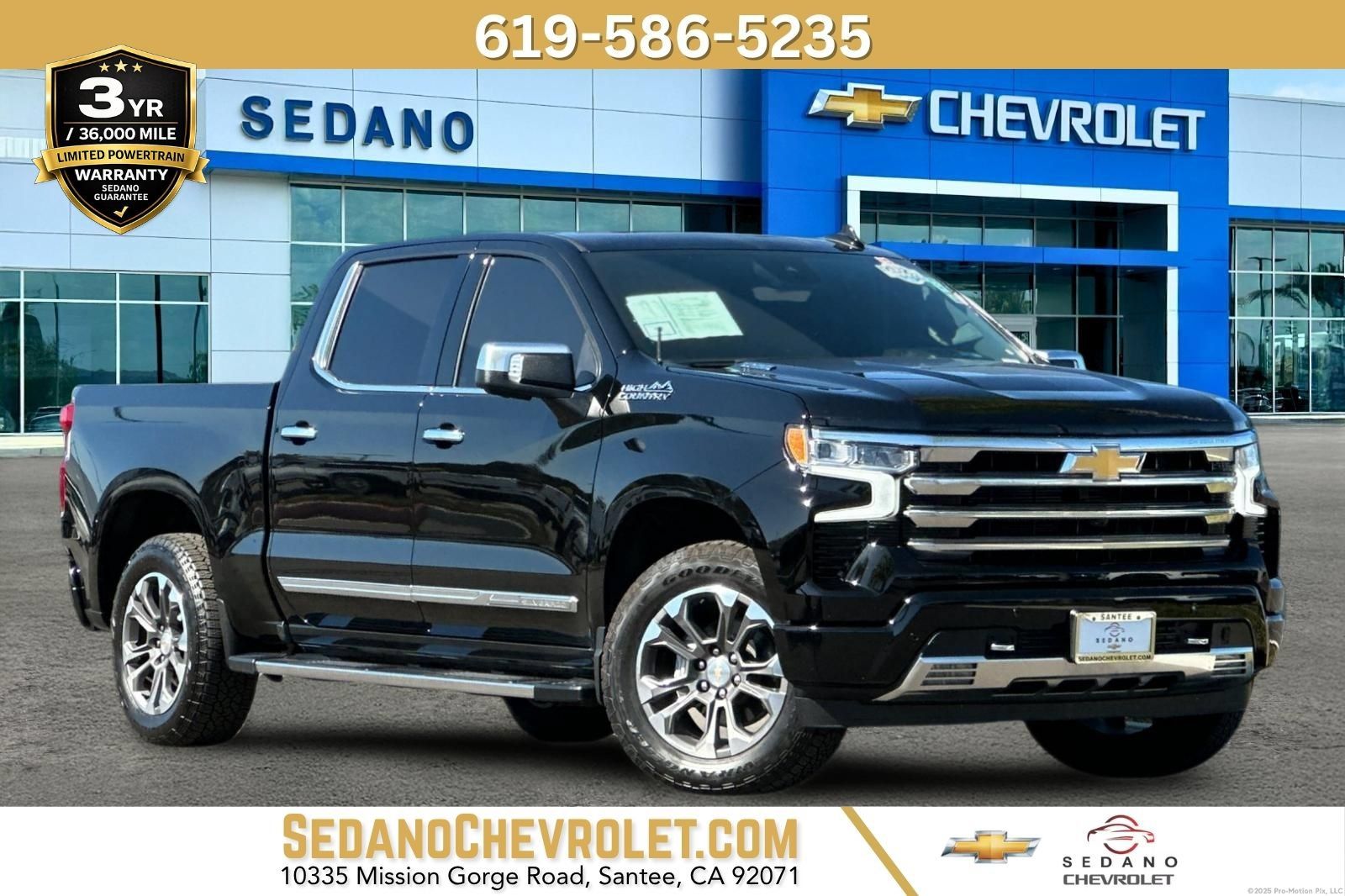 Used 2026 Chevrolet Silverado 1500 High Country w/ Technology Package AWD/4WD image 1