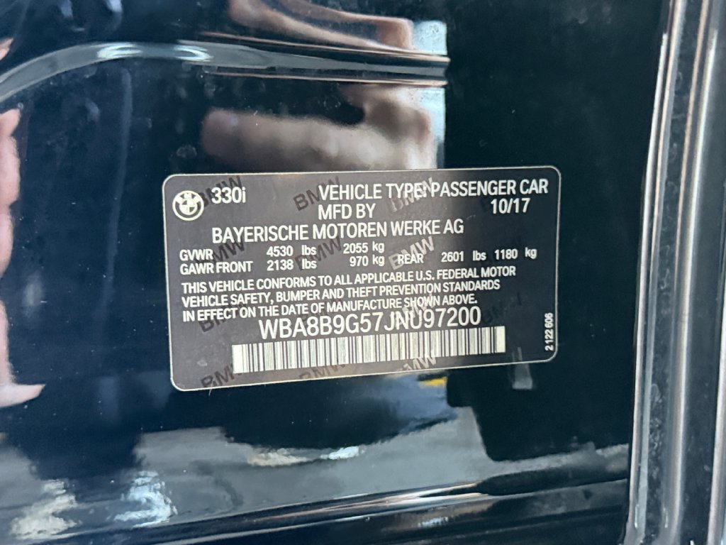 Used 2018 BMW 330i Sedan w/ Convenience Package RWD image 34