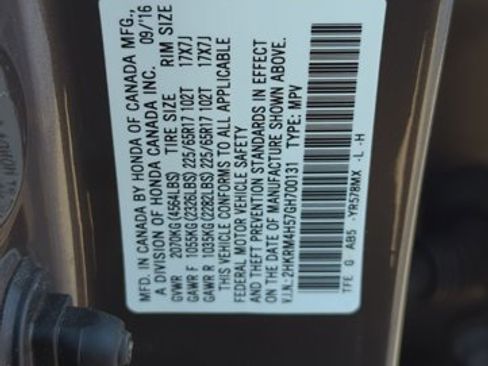 Used 2016 Honda CR-V EX image 25