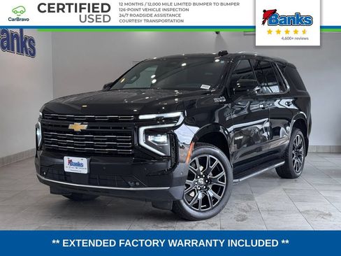 Certified 2025 Chevrolet Tahoe High Country w/ Sun And Tow Package AWD/4WD image 1
