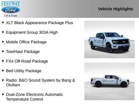 Certified 2025 Ford F150 XLT w/ Equipment Group 303A High AWD/4WD image 3