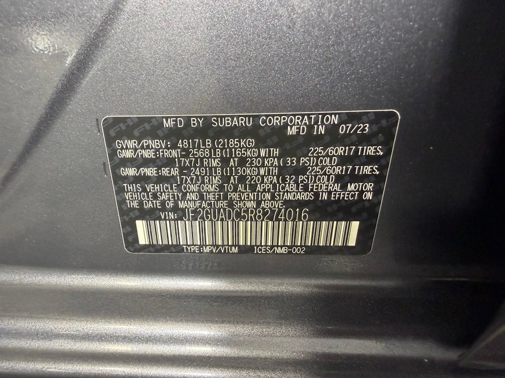 Used 2024 Subaru Crosstrek 2.0i Premium w/ Popular Package #4 AWD/4WD image 23