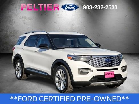 Certified 2021 Ford Explorer Platinum w/ Equipment Group 601A image 1