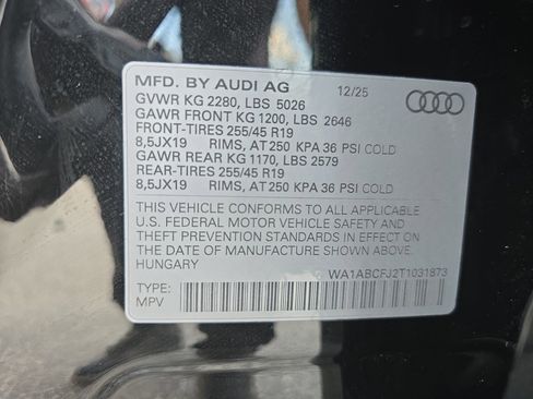 New 2026 Audi Q3 quattro 2.0T image 34