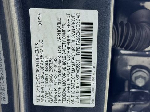 Used 2026 Honda Accord Touring image 41