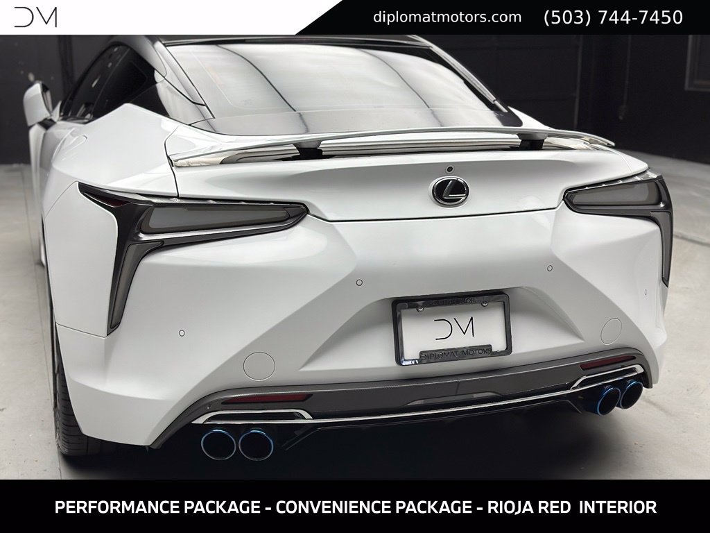 Used 2018 Lexus LC 500 Coupe w/ Performance Package RWD image 16