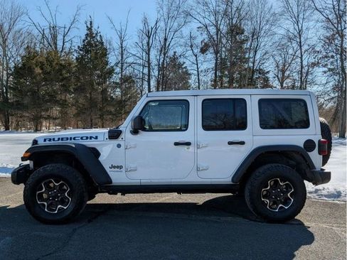 Used 2022 Jeep Wrangler Unlimited Rubicon 4xe w/ Cold Weather Group image 8