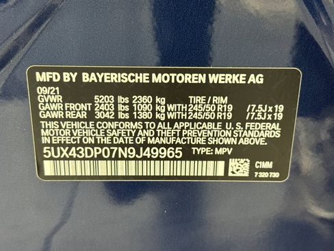 Used 2022 BMW X3 sDrive30i w/ Convenience Package RWD image 28