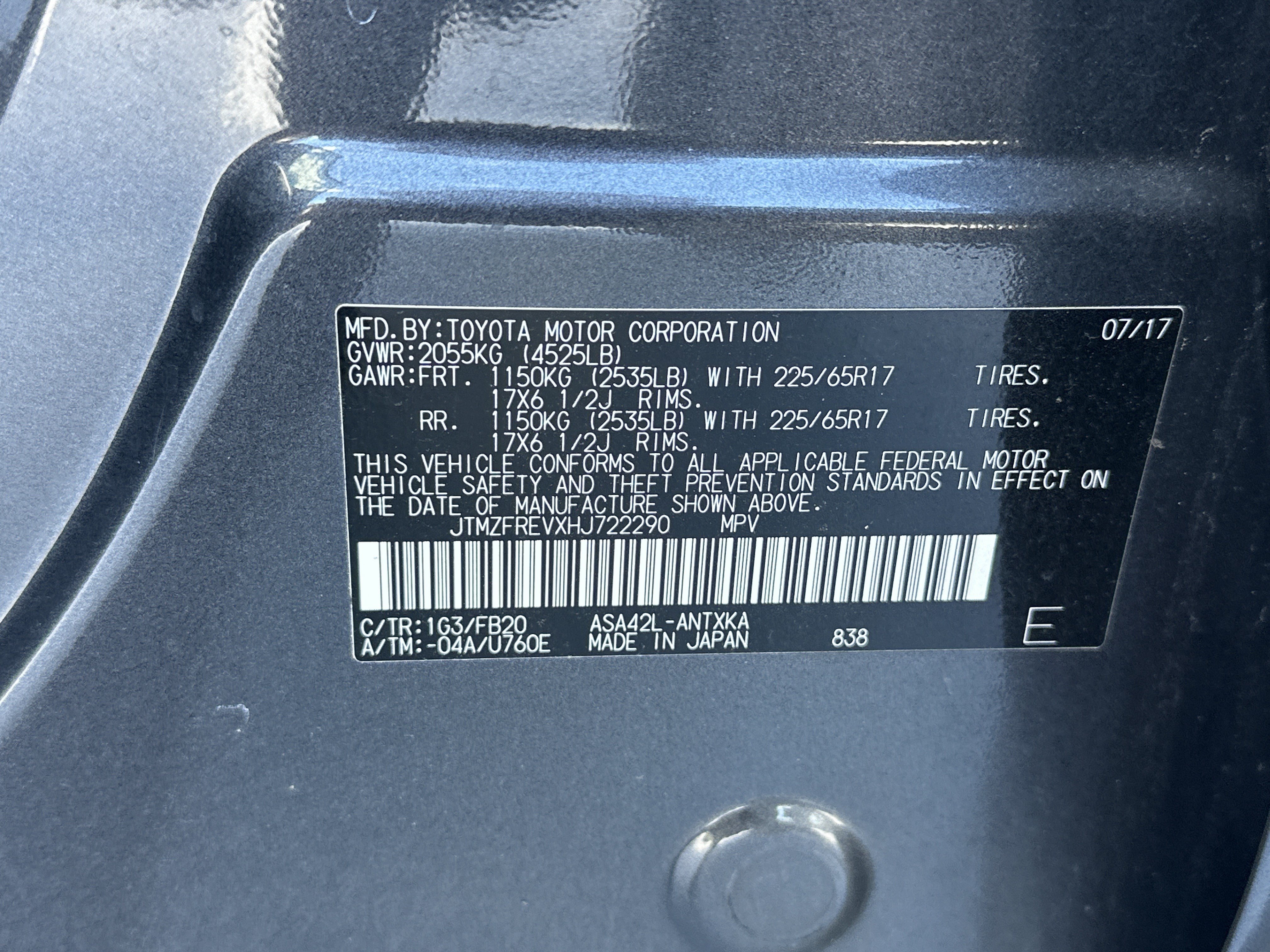 Used 2017 Toyota RAV4 LE FWD image 35