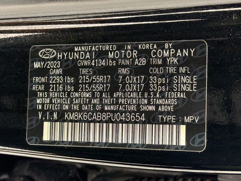 Used 2023 Hyundai Kona SEL w/ Cargo Package AWD/4WD image 24