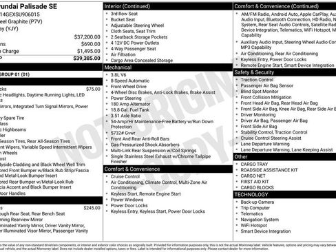 Used 2025 Hyundai Palisade SE FWD image 3