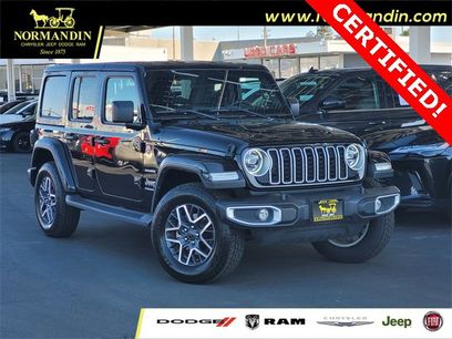 Certified 2024 Jeep Wrangler Sahara