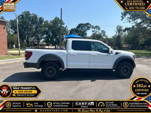 Used 2023 Ford F150 Raptor w/ Blue Interior Package AWD/4WD image 13