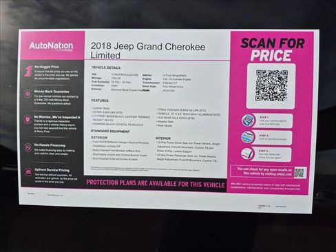 Used 2018 Jeep Grand Cherokee Limited AWD/4WD image 30