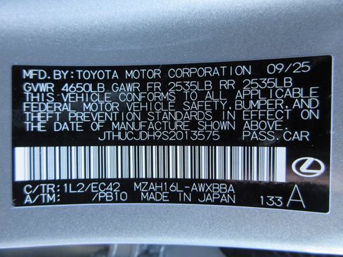 New 2025 Lexus UX 300h AWD image 51