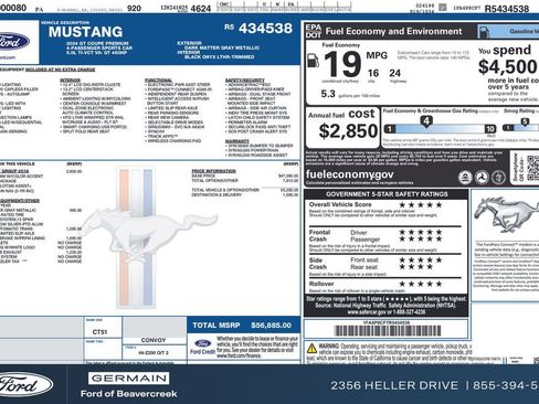 Used 2024 Ford Mustang GT Premium image 30