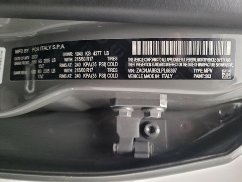 Used 2020 Jeep Renegade Latitude w/ Popular Equipment Group FWD image 33