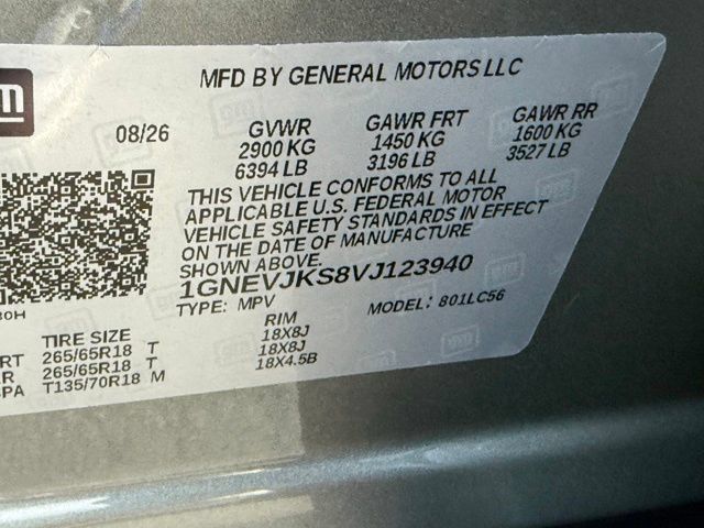 New 2027 Chevrolet Traverse Z71 w/ Enhanced Driving Package AWD/4WD image 47