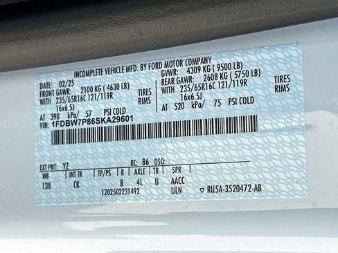 New 2025 Ford Transit 350 AWD w/ Interior Upgrade Package image 19