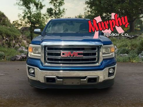Used 2015 GMC Sierra 1500 SLT w/ SLT Crew Cab Value Package RWD image 3