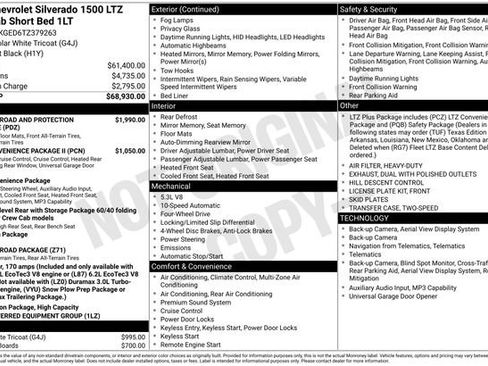 New 2026 Chevrolet Silverado 1500 LTZ AWD/4WD image 2