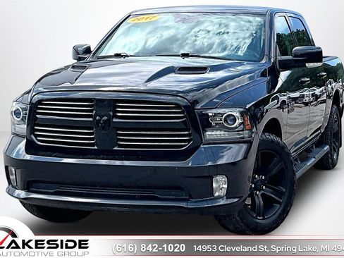 Used 2017 RAM 1500 Sport w/ Black Ram 1500 Sport Group AWD/4WD image 1
