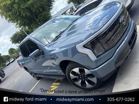 Used 2023 Ford F150 Lightning Platinum AWD/4WD image 1