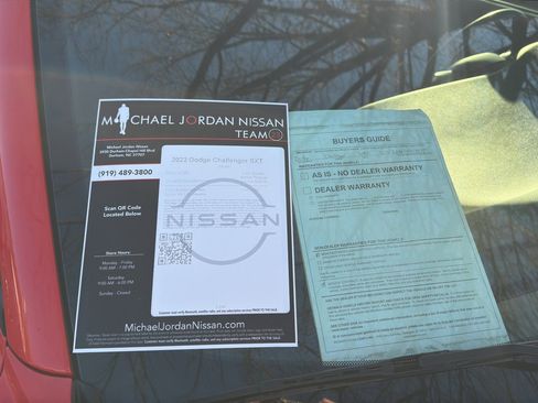 Used 2022 Dodge Challenger SXT w/ Blacktop Package image 12