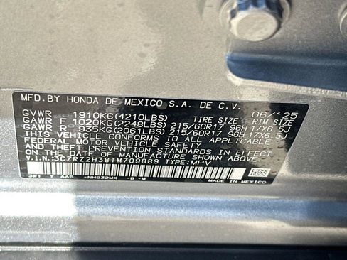 New 2026 Honda HR-V LX image 34