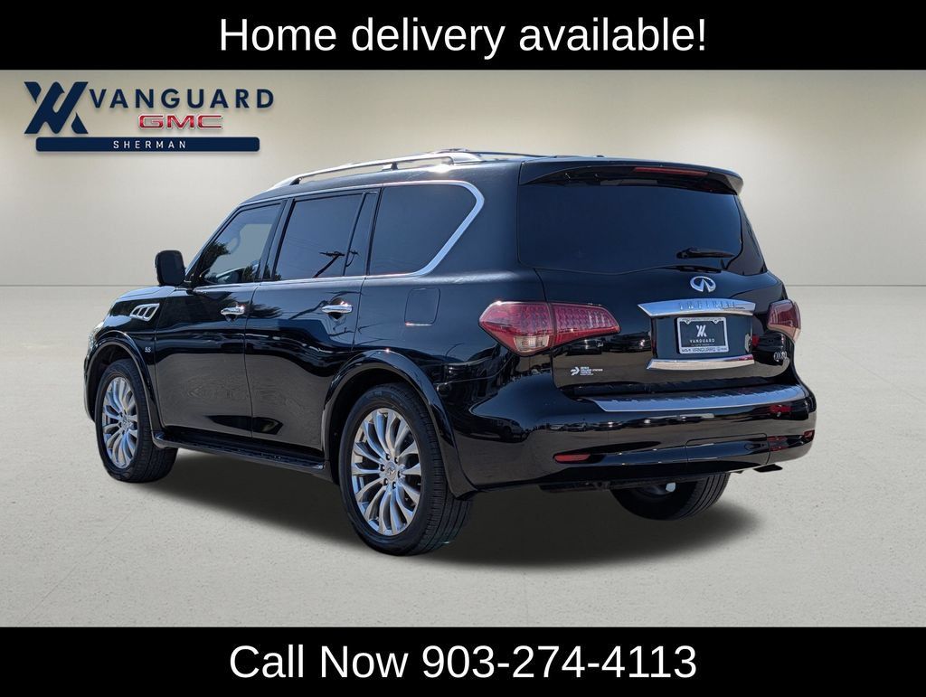 Used 2015 INFINITI QX80 4WD w/ 22" Wheel Package image 4