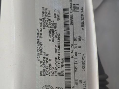 Used 2018 Ford F150 XLT w/ Equipment Group 301A Mid AWD/4WD image 29