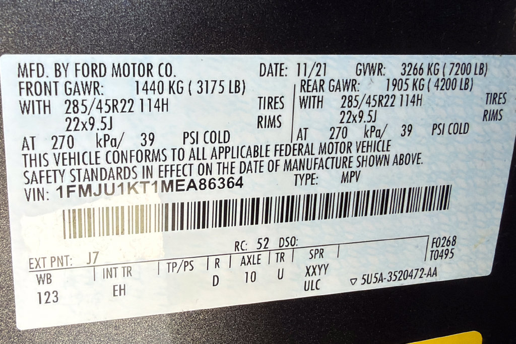 Used 2021 Ford Expedition Limited RWD image 14