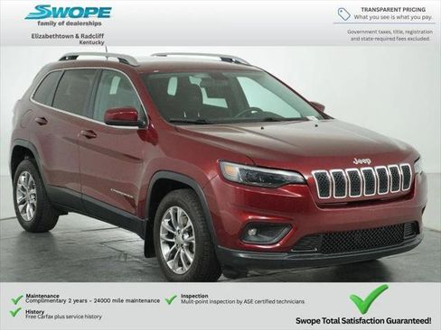 Certified 2019 Jeep Cherokee Latitude Plus w/ Cold Weather Group FWD image 1