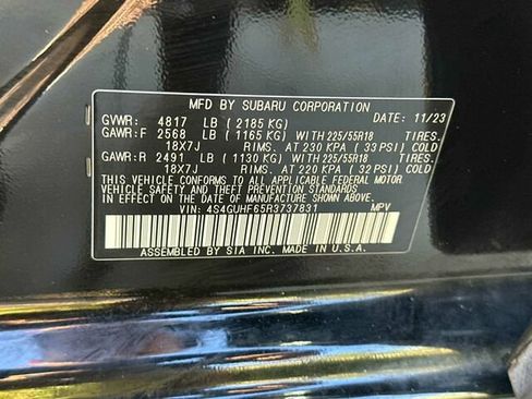 Certified 2024 Subaru Crosstrek 2.5i Sport w/ Crosstrek Mirror Package AWD/4WD image 35