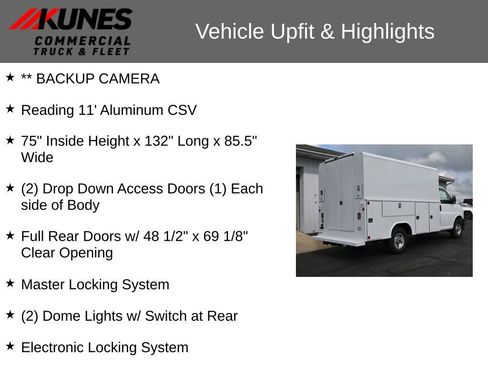 New 2025 GMC Savana 3500 w/ Power Convenience Package image 3