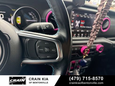 Used 2021 Jeep Wrangler Unlimited Rubicon 4xe w/ Steel Bumper Group image 28