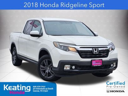 Certified 2018 Honda Ridgeline Sport