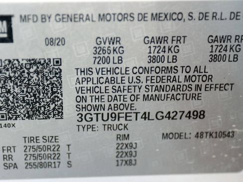 Used 2020 GMC Sierra 1500 Denali w/ Denali Ultimate Package AWD/4WD image 12