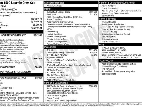 Used 2021 RAM 1500 Laramie AWD/4WD image 15