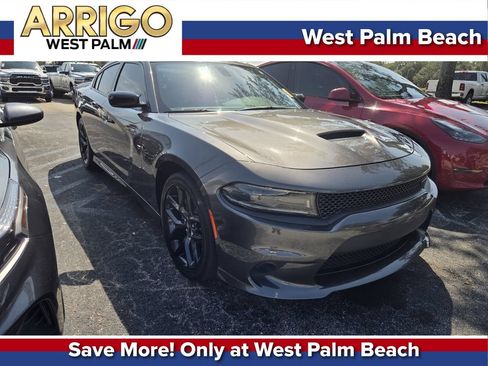 Used 2022 Dodge Charger R/T w/ Blacktop Package RWD image 1