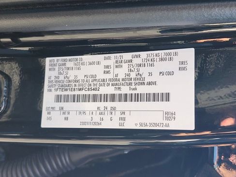 Used 2021 Ford F150 Tremor w/ Equipment Group 402A High AWD/4WD image 36